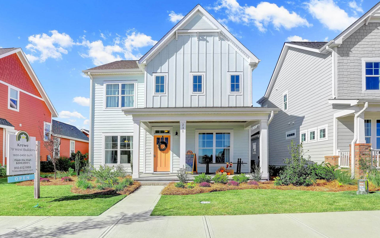 70 West Builders model home in Riverlights community