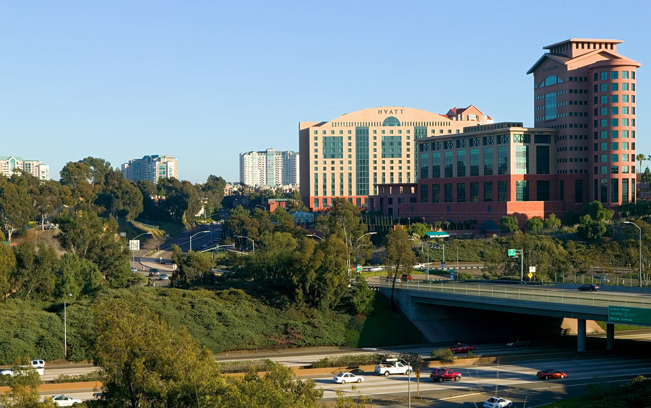 University Towne Center skyline