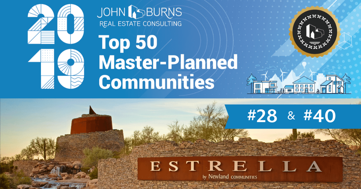John Burns Real Estate Consulting Names Estrella, Bexley to Top 50
